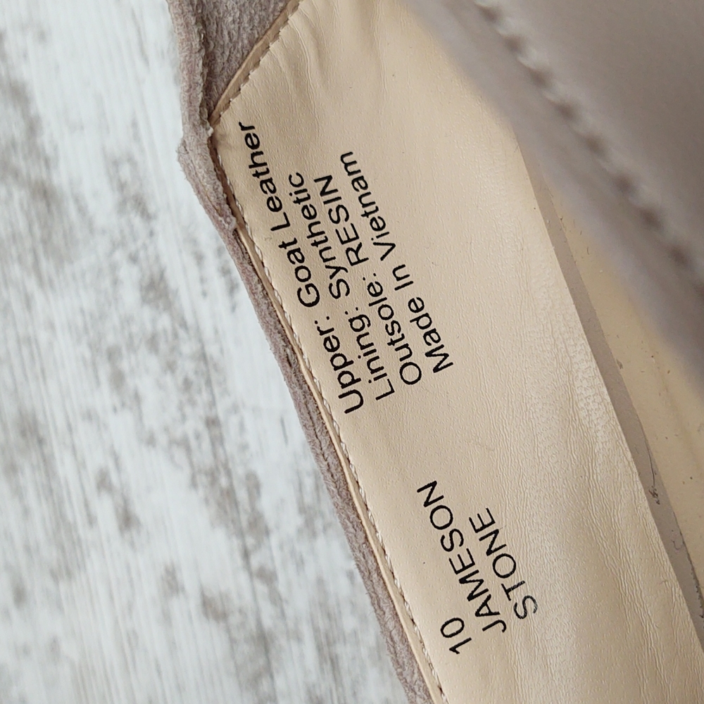 š„Sole Society Stone Tan Goat Leather Jameson Loafer - Picture 16 of 16